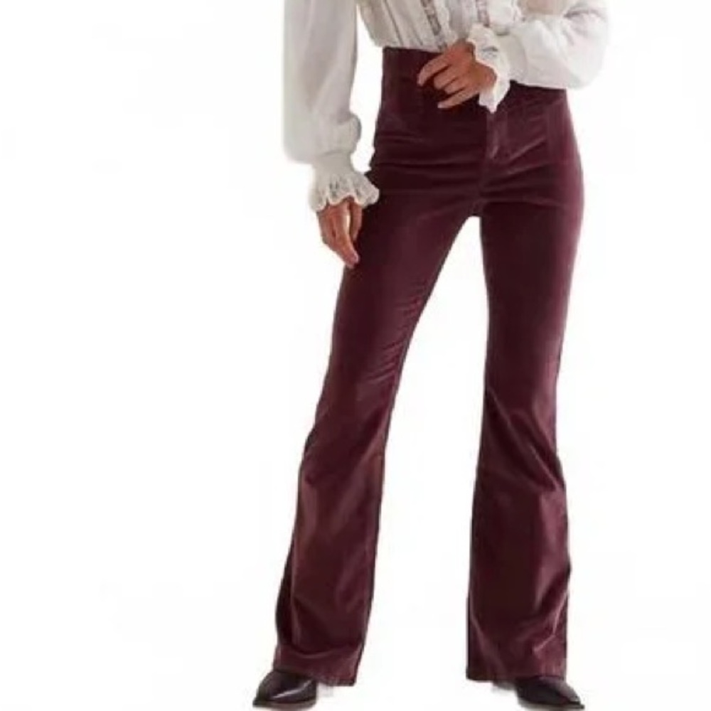Free People Jayde Corduroy Flare Stretch Pant'